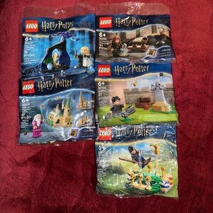 LEGO Harry Potter Mini Sets Collection bundle of 5 packs!